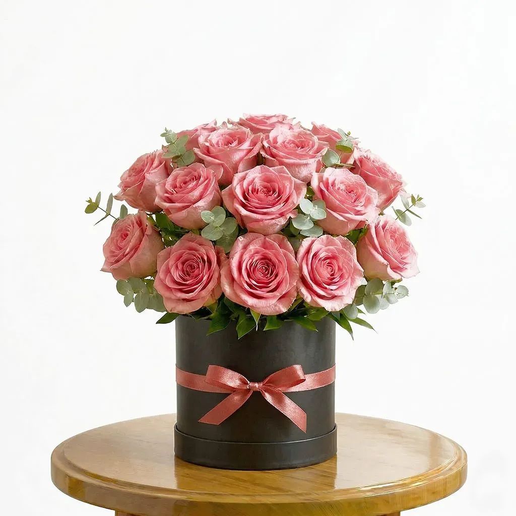 24 Blush HatBox
