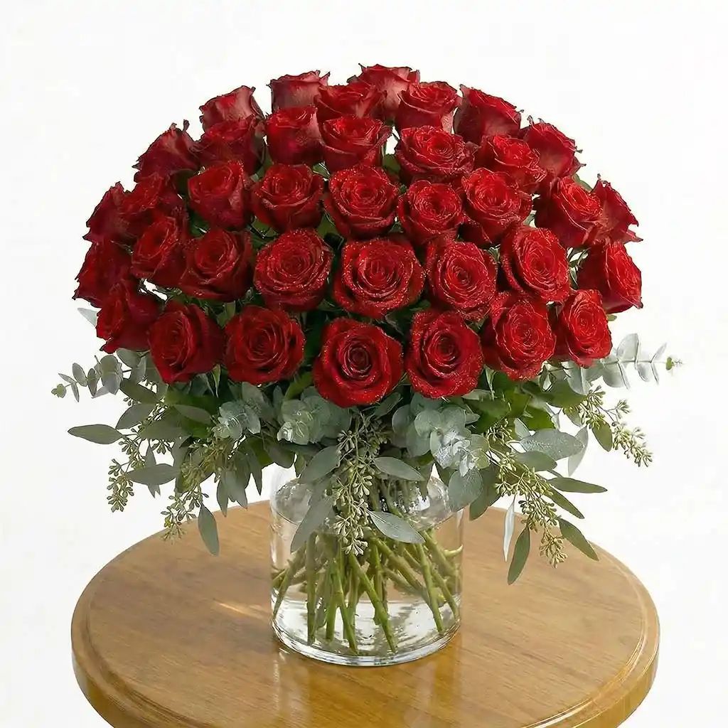 50 Red Roses