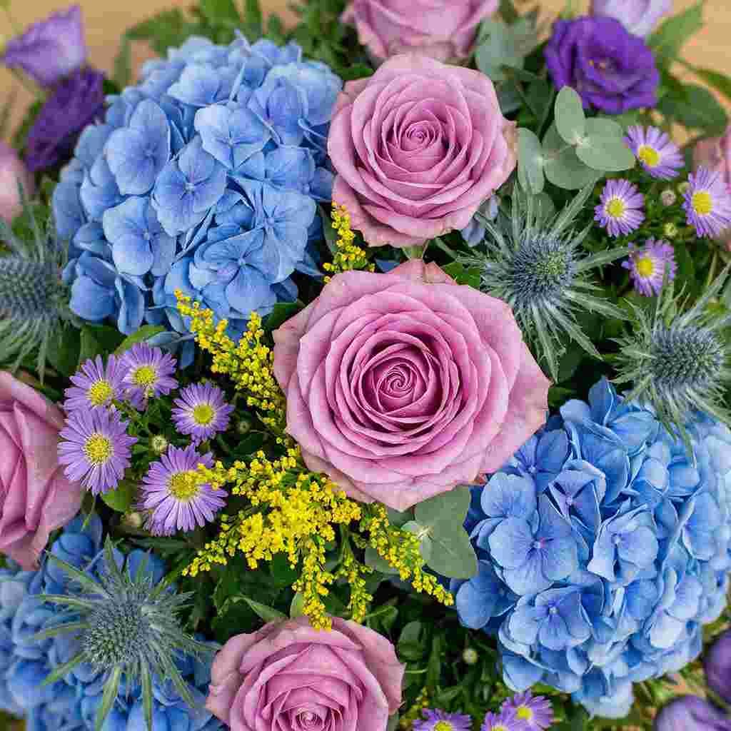 Blue Serenity Posy