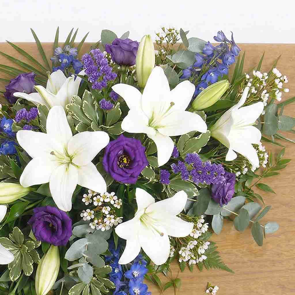 Lavender Casket